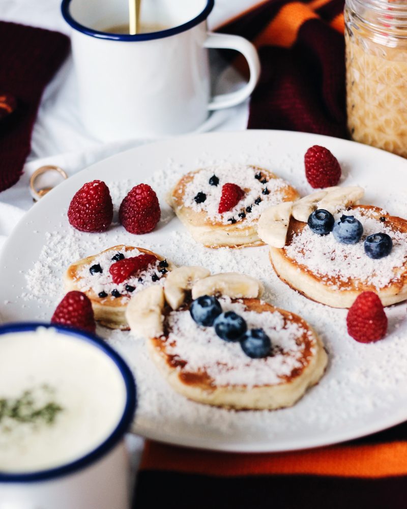 FOOD | Frühstück für kalte Wintertage: vegane Schneemann-Pancakes ohne ...