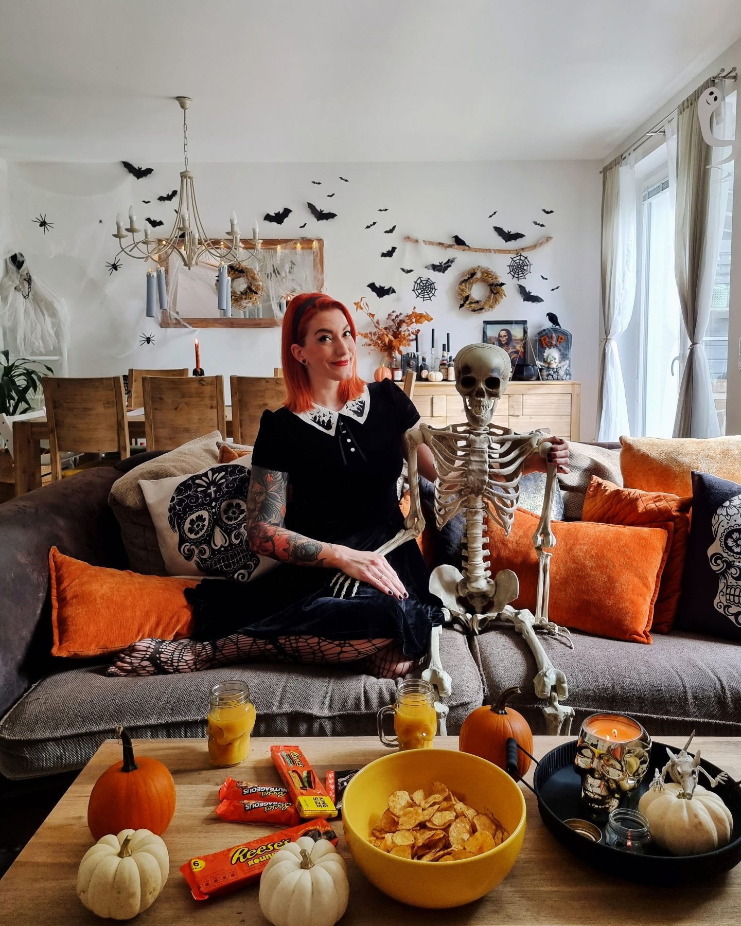 LIVING  Halloween-Deko im Haus: schaurig-schöne Dekoration für